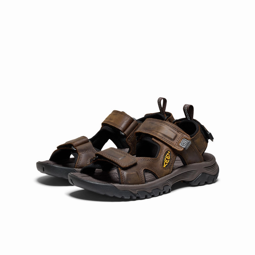 Urban Ease Men's Targhee III Open Toe Sandal  |  Bison/Mulch
