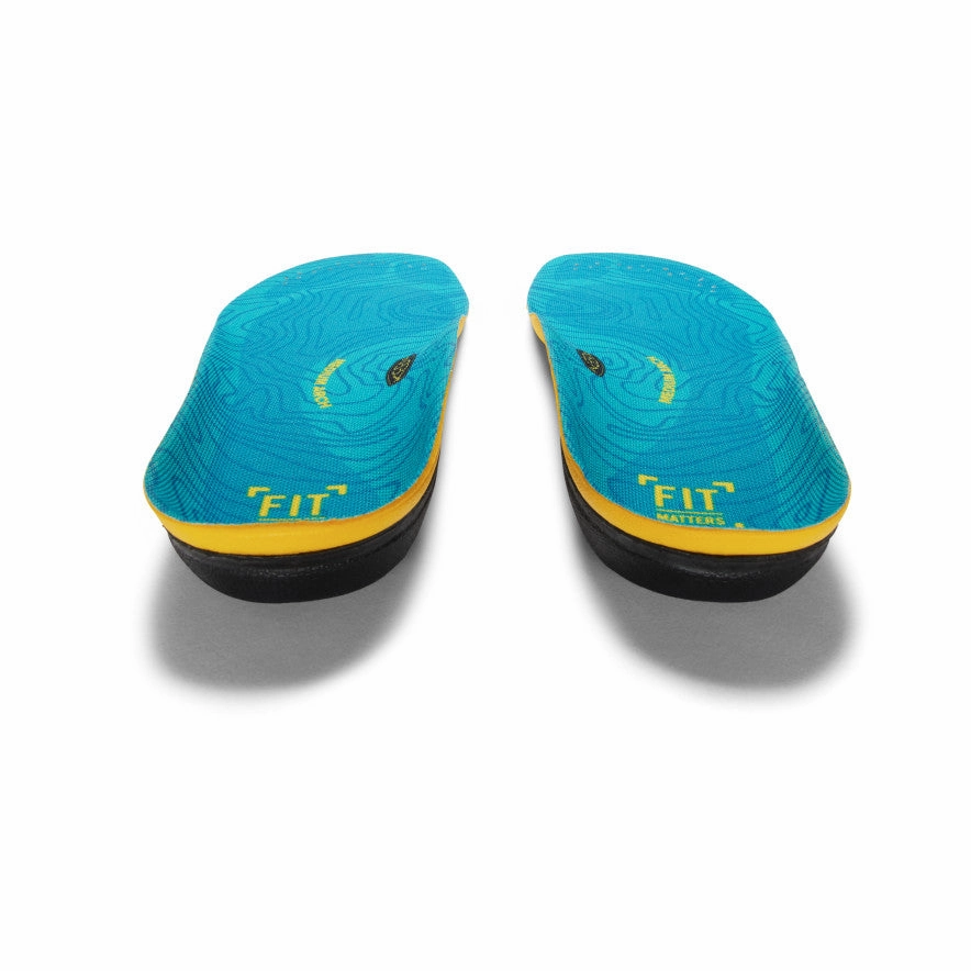 Urban Flow Men's Outdoor K-30 Medium Arch Insole  |  Blue