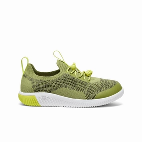 Soft Upper Little Kids' KNX Knit Sneaker  |  Iguana/Evening Primrose