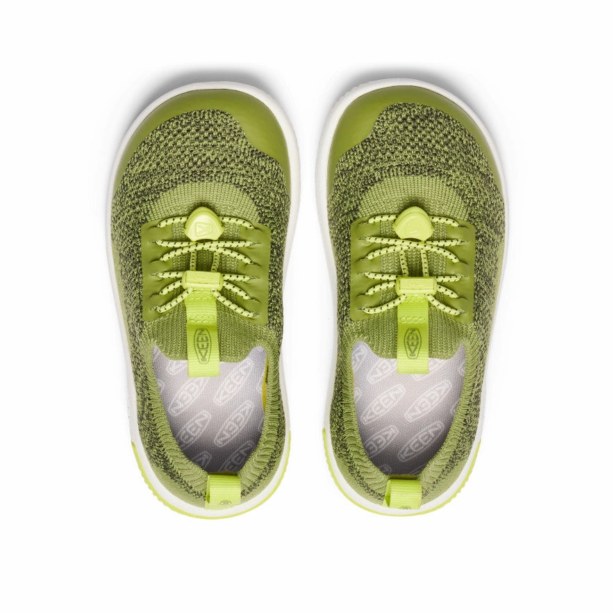 Urban Glide Little Kids' KNX Knit Sneaker  |  Iguana/Evening Primrose