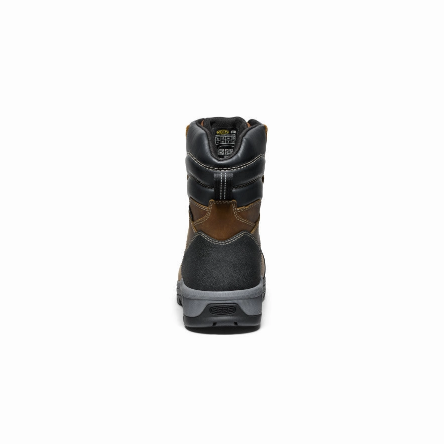 Urban Move Men's Evanston 8" Insulated Waterproof Boot (Soft Toe)  |  Bison/Black