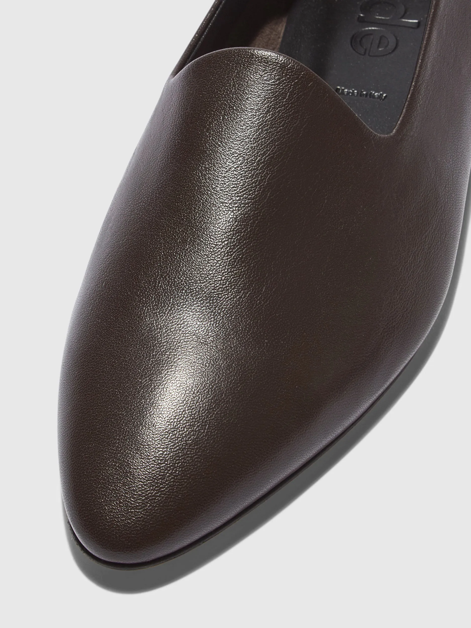 Vanna Almond-Toe Loafers Snug fit
