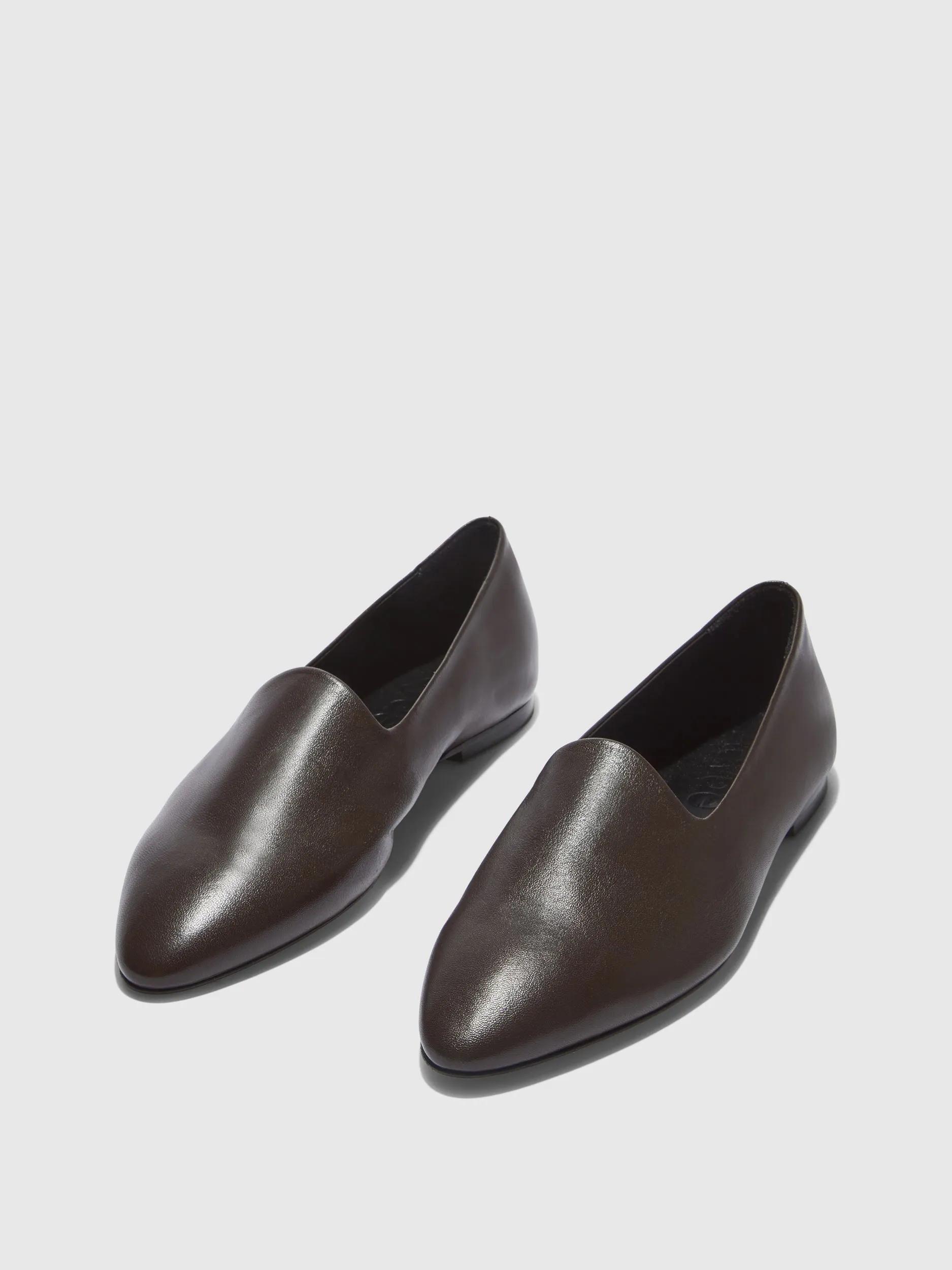 Vanna Almond-Toe Loafers Snug fit