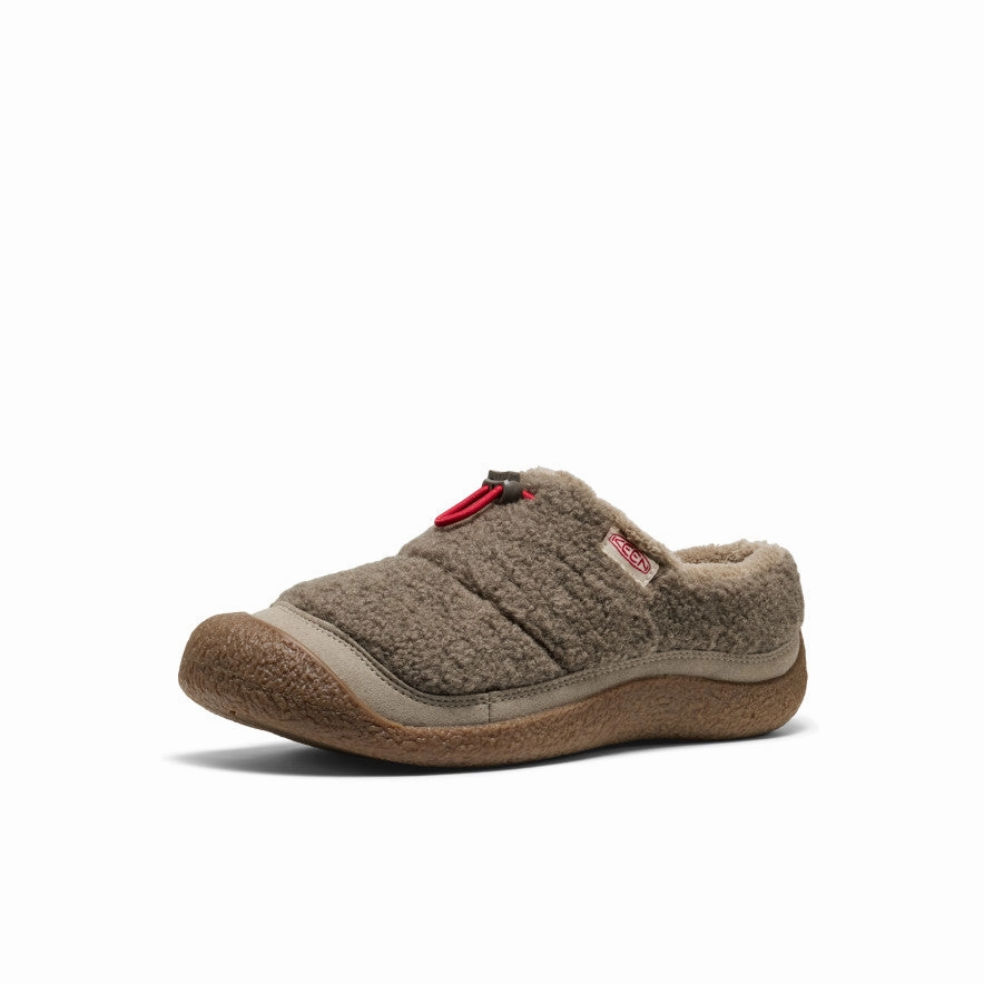 Versatile Comfort Women's Howser III Slide  |  Brindle/Brindle Sherpa Fleece
