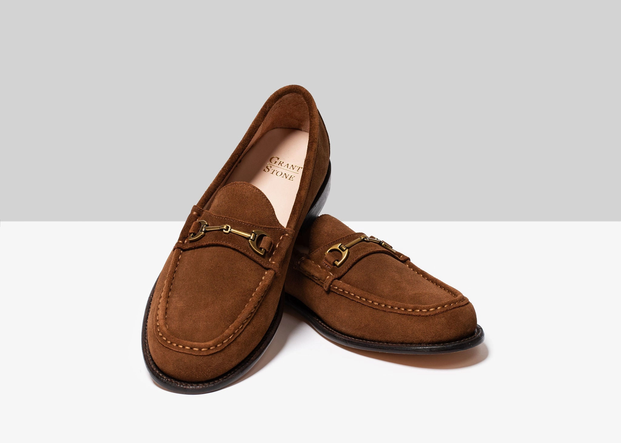Versatile Style Horsebit Loafer Bourbon Suede