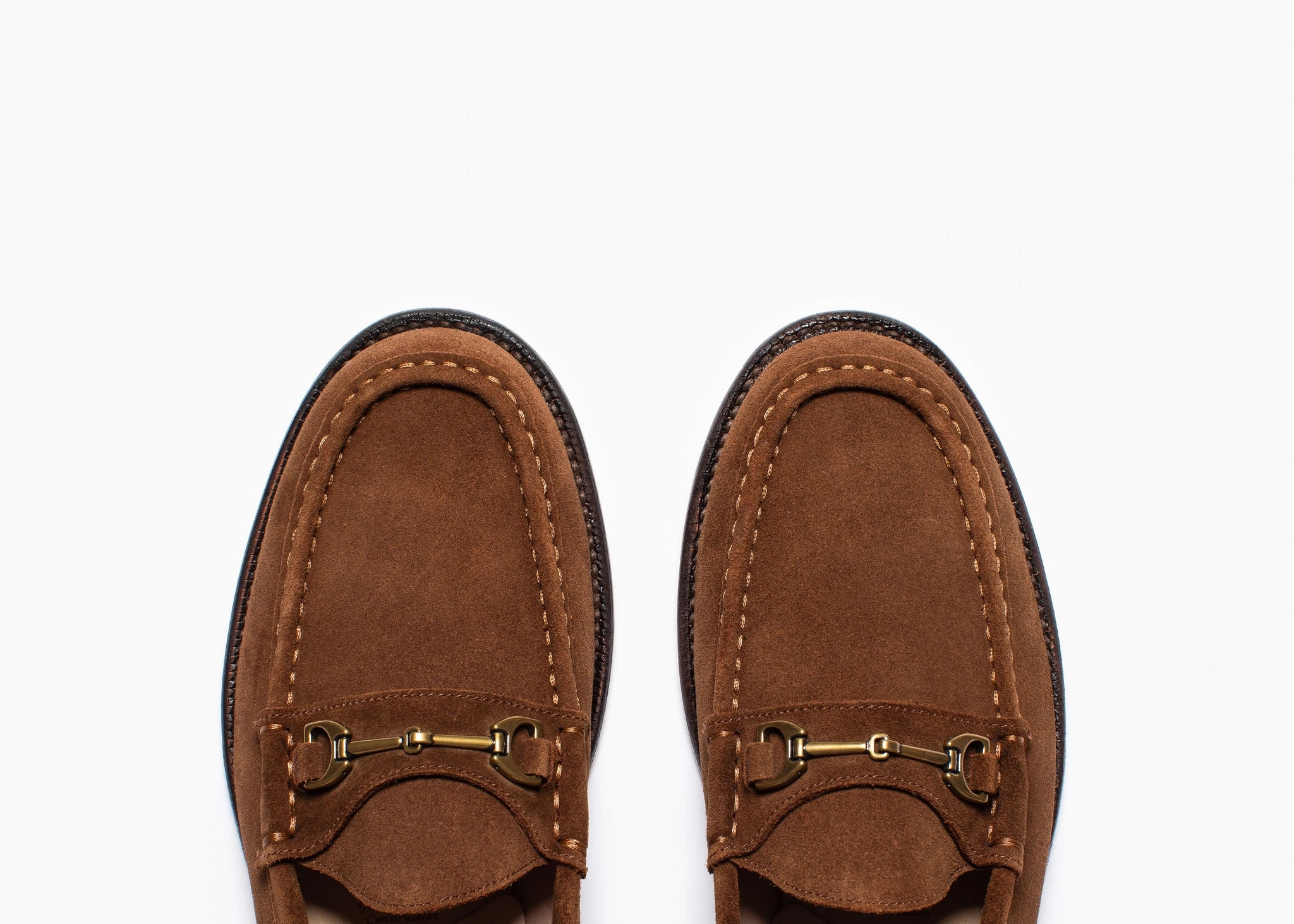 Versatile Style Horsebit Loafer Bourbon Suede