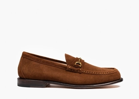 Smart Breeze Horsebit Loafer Bourbon Suede