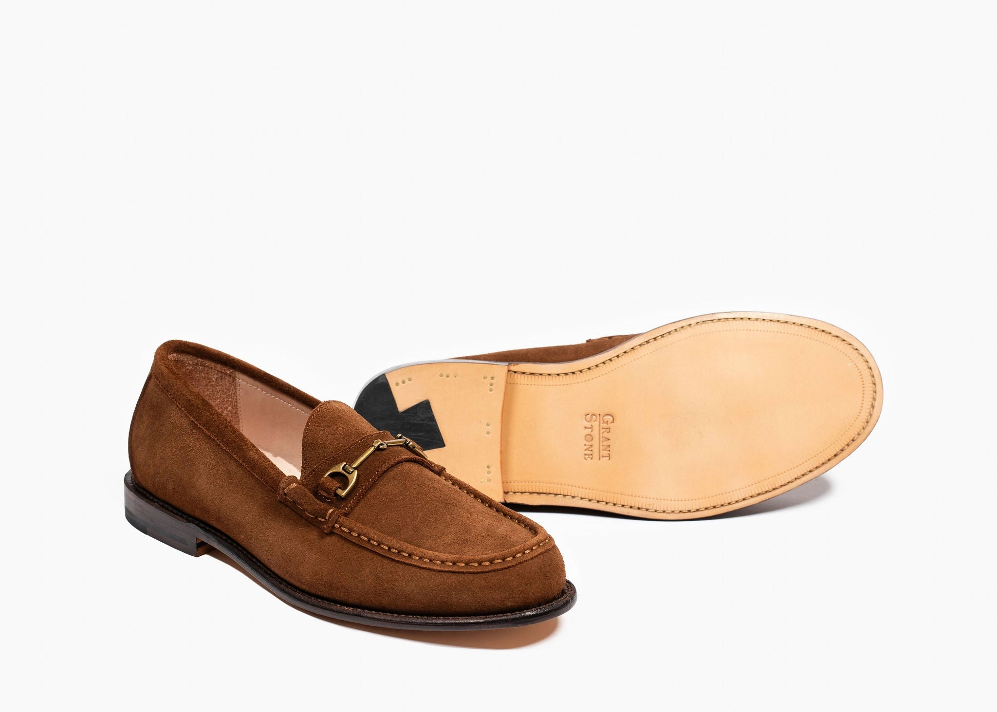 Versatile Style Horsebit Loafer Bourbon Suede