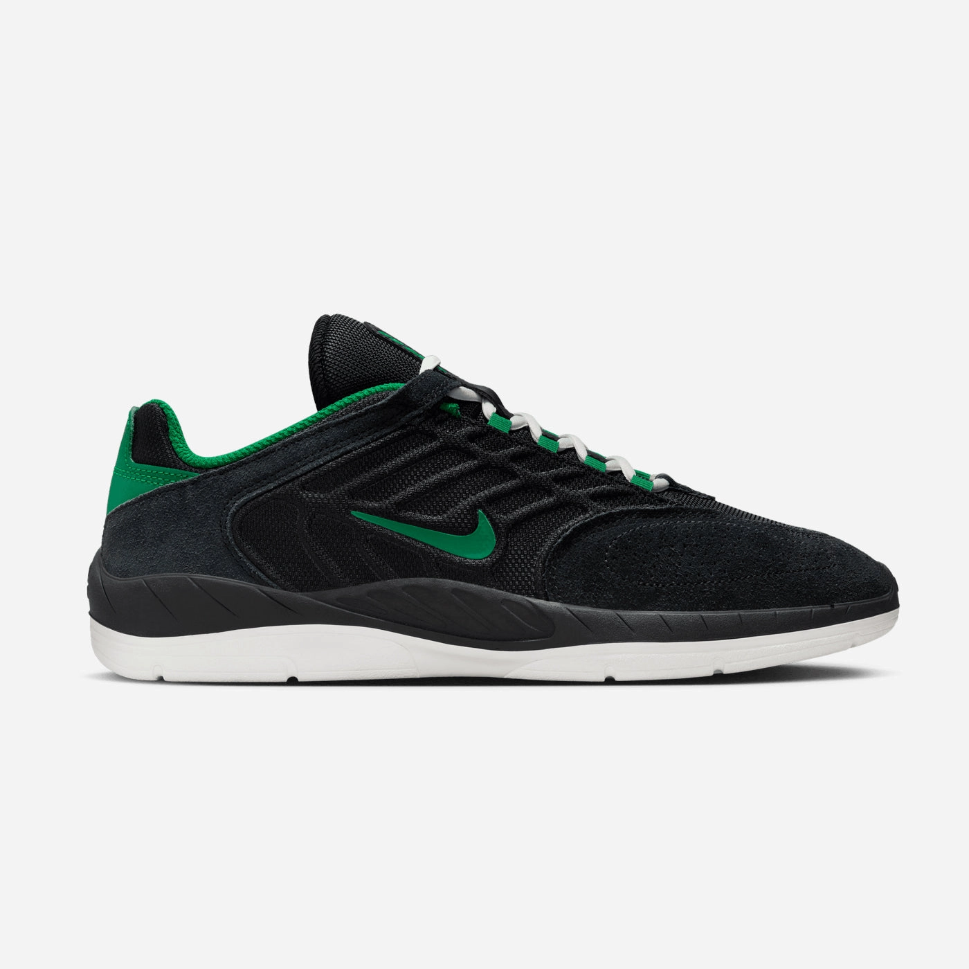 Lightweight Fit Street Style Ride Vertebrae (Black/Green/White)