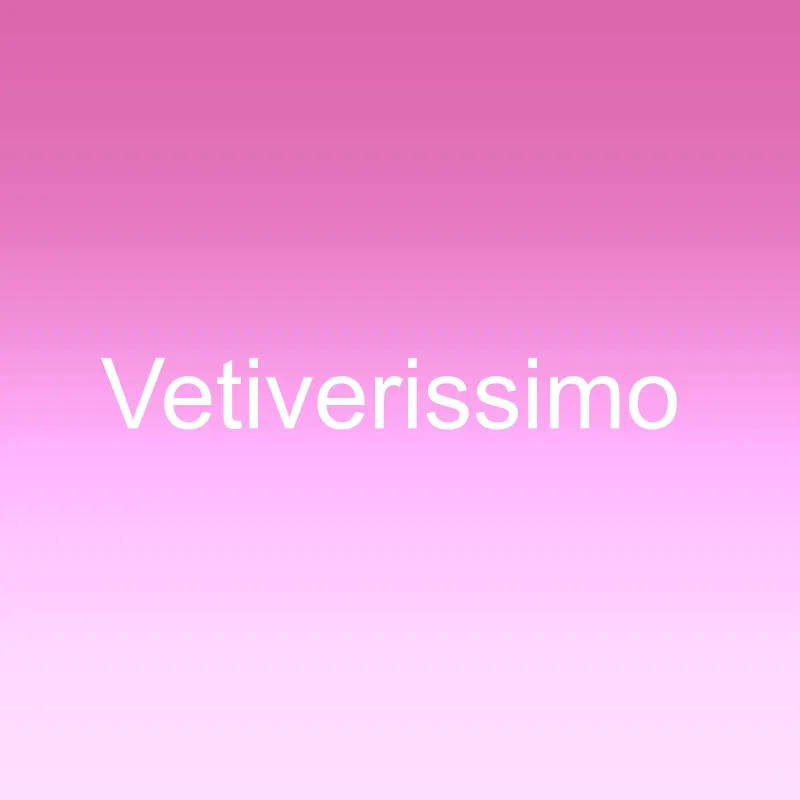 Vetiverissimo
