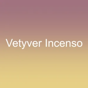 Vetyver Incenso