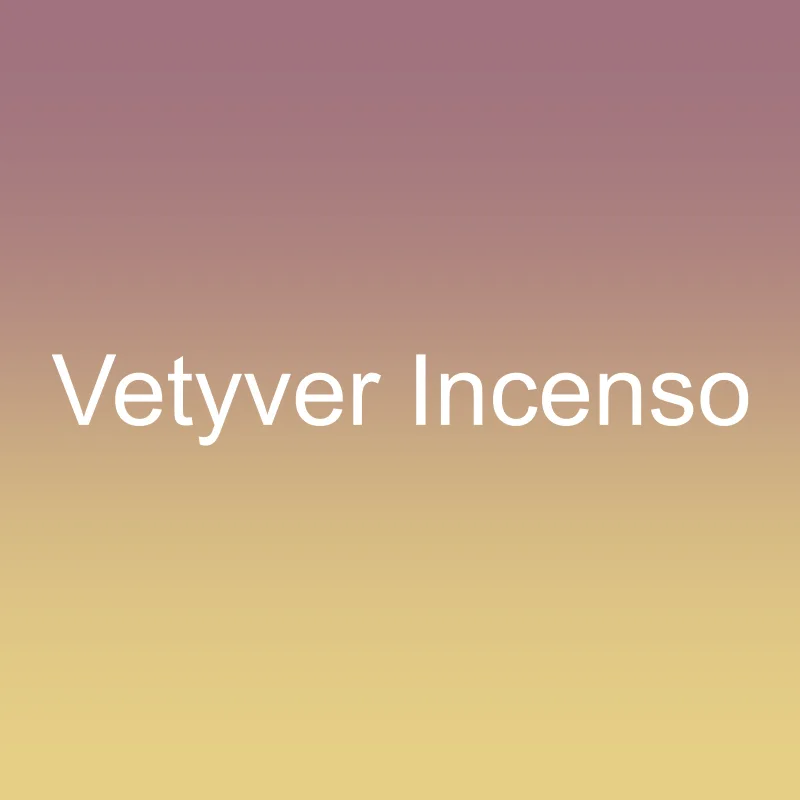 Vetyver Incenso