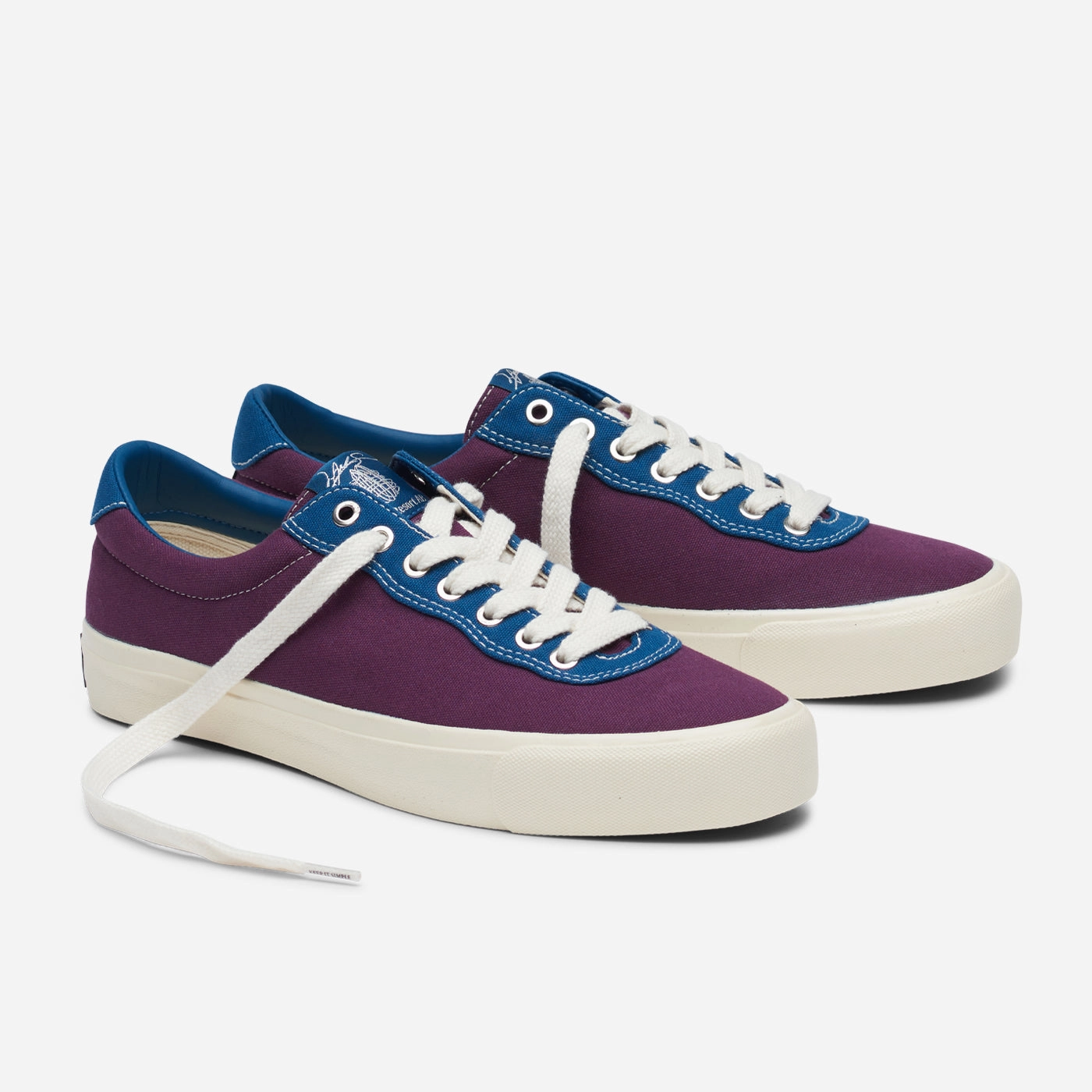 VM001 Lo Canvas (Plum/Dirty Blue) Air Stream