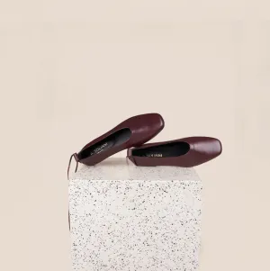 Imola - Wine Leather Moisture Wicking Fabric