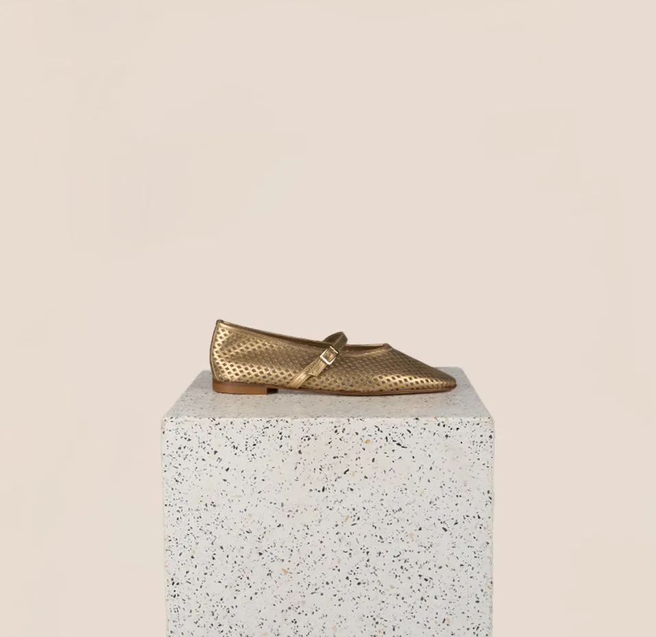 Modern Classic Design Cori - Perforated Gold Foil