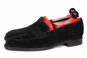 Fashion Blogger Washington - Black Suede