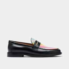 Calum Cactus Leather Penny Loafers Classic Appeal