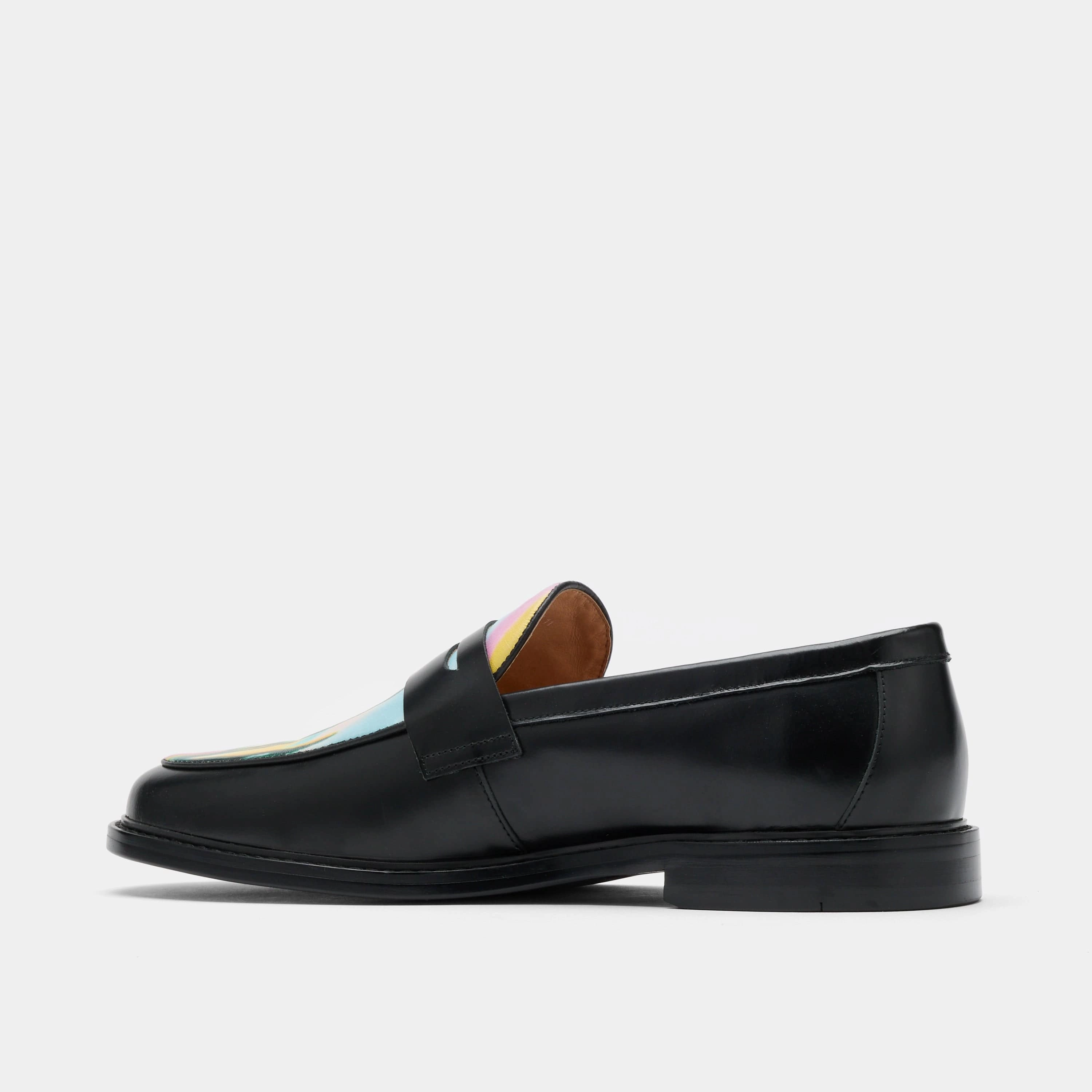 Weekend Vibes Calum Cactus Leather Penny Loafers