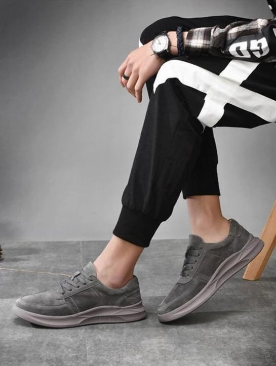 West Louis? Suede Leather Fashion Flat Shoes Cloud Breeze