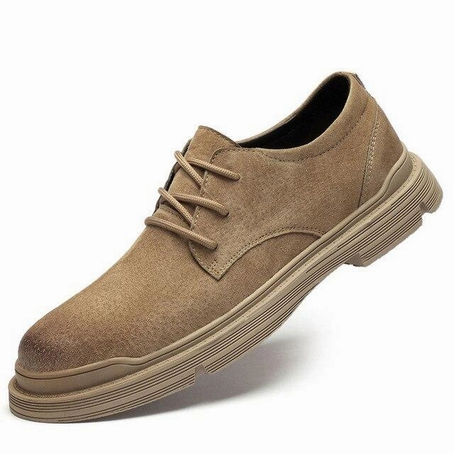 West Louis? Suede Leather Shoes With Ankle Comfortable Walking