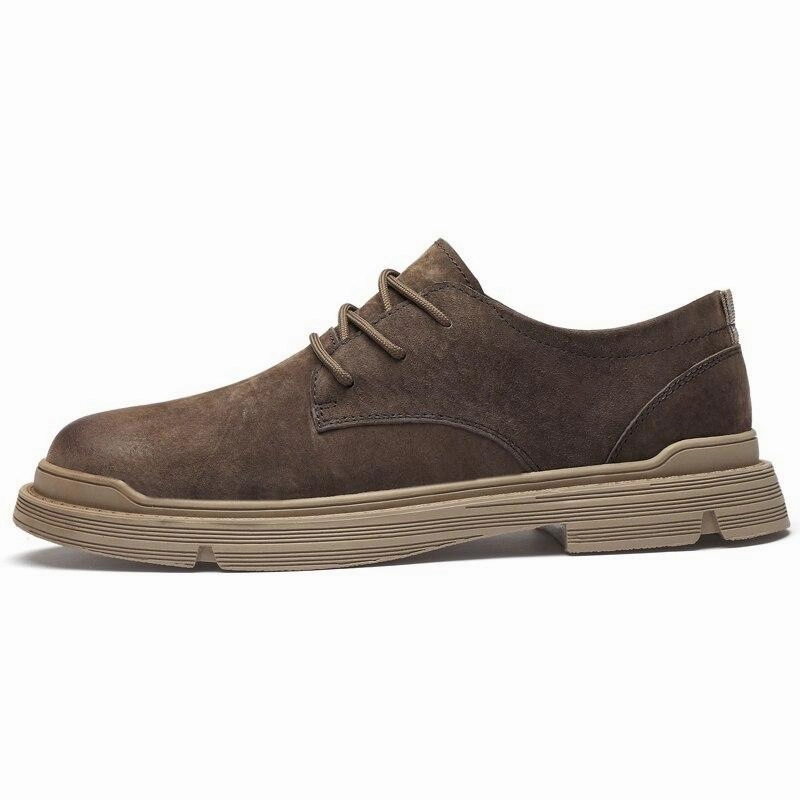 West Louis? Suede Leather Shoes With Ankle Comfortable Walking