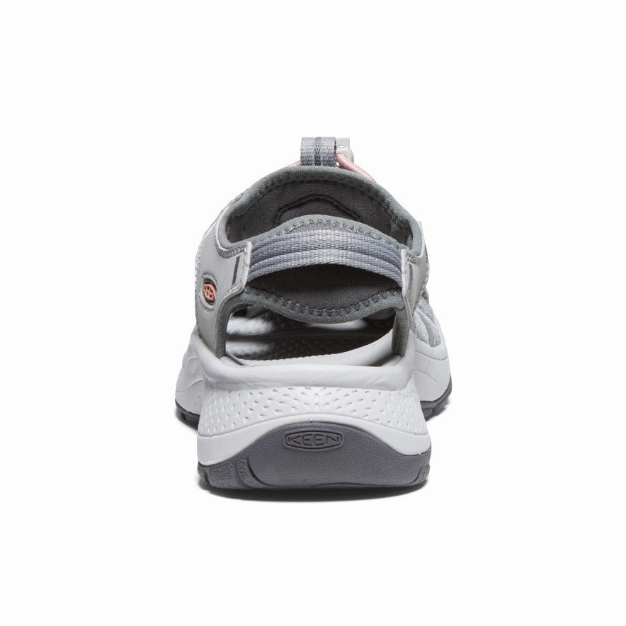 Women's Astoria West Sandal  |  Grey/Coral Easy Slip-On