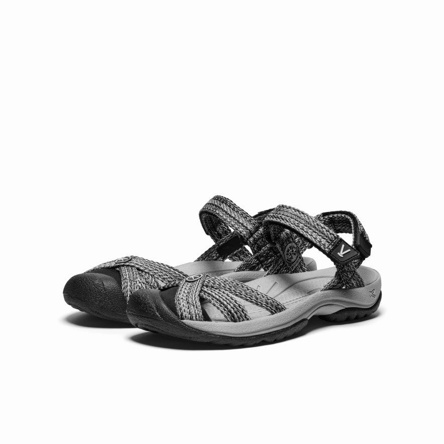 Women's Bali Strap Sandal  |  Alloy/Black Modern Move
