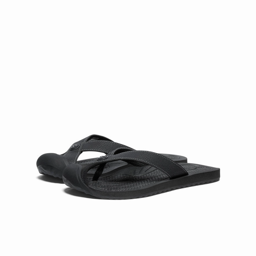 Women's Barbados Flip-Flop  |  Black/Steel Grey easy move