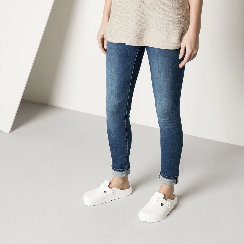 Women's Boston EVA White Soft Walk-Step-Out