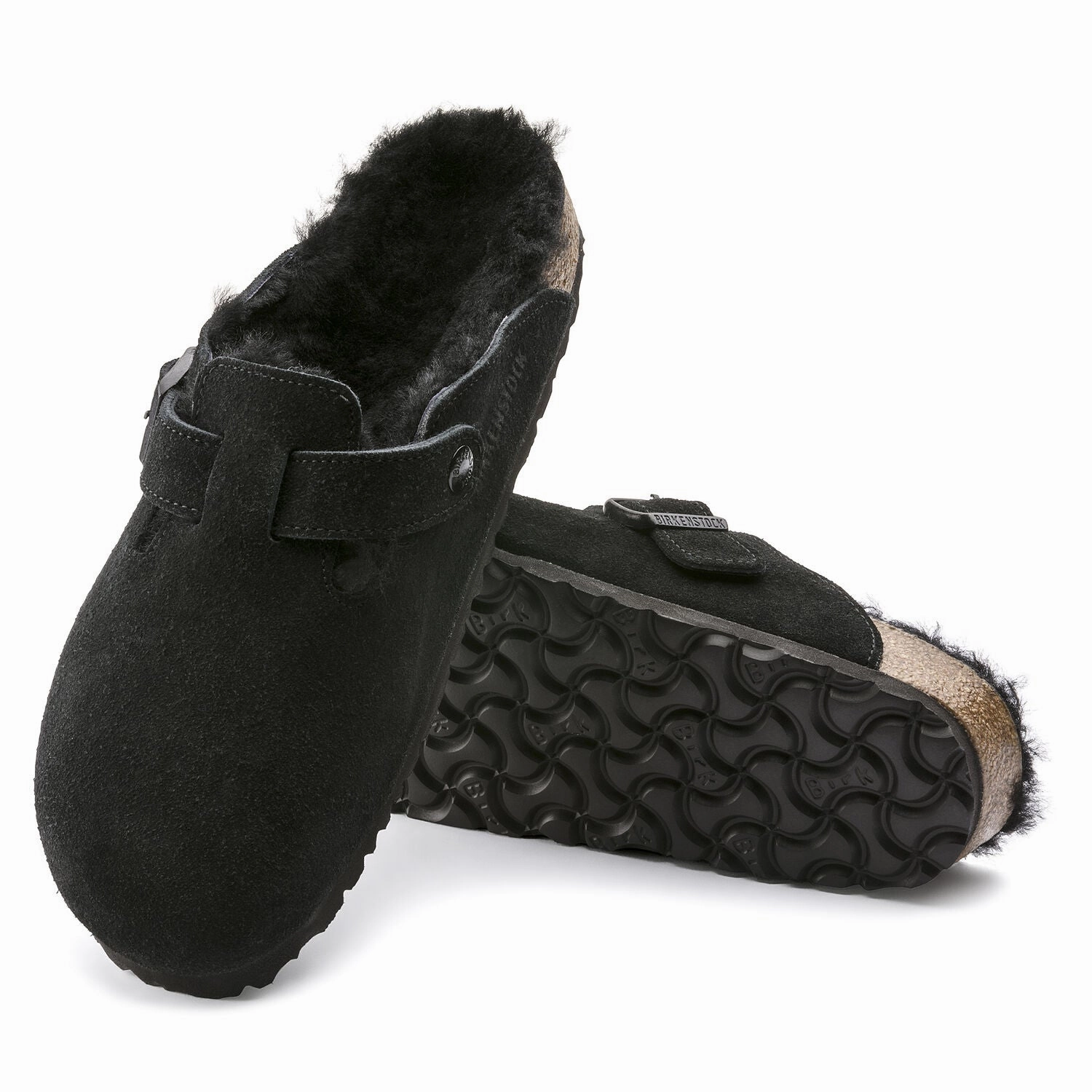 Women's Boston Shearling Black/Black Smooth ride