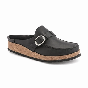 Women's Buckley Black Oiled Leather Classic Shoes Storm Hike
