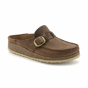 Women's Buckley Cognac Oiled Leather Coffee Walk