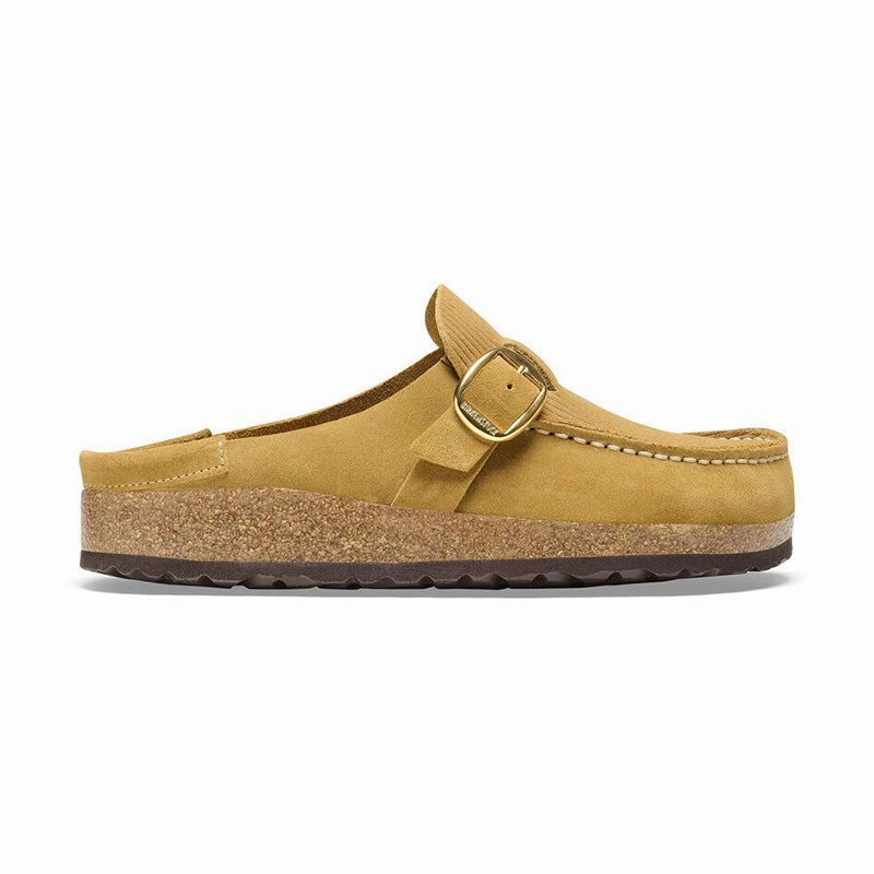 Women's Buckley Narrow Corduroy Cork Brown Suede Ultra grip
