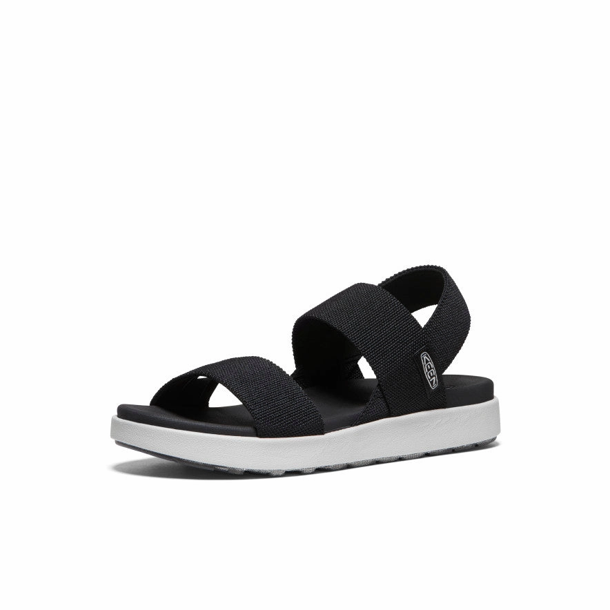 Women's Elle Backstrap Sandal  |  Black Stylish Fit