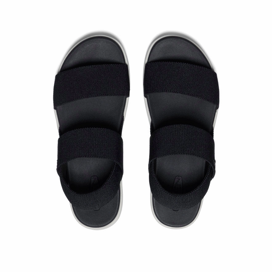 Women's Elle Backstrap Sandal  |  Black Stylish Fit