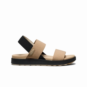 Chic Walk Women's Elle Backstrap Sandal  |  Cornstalk/Black