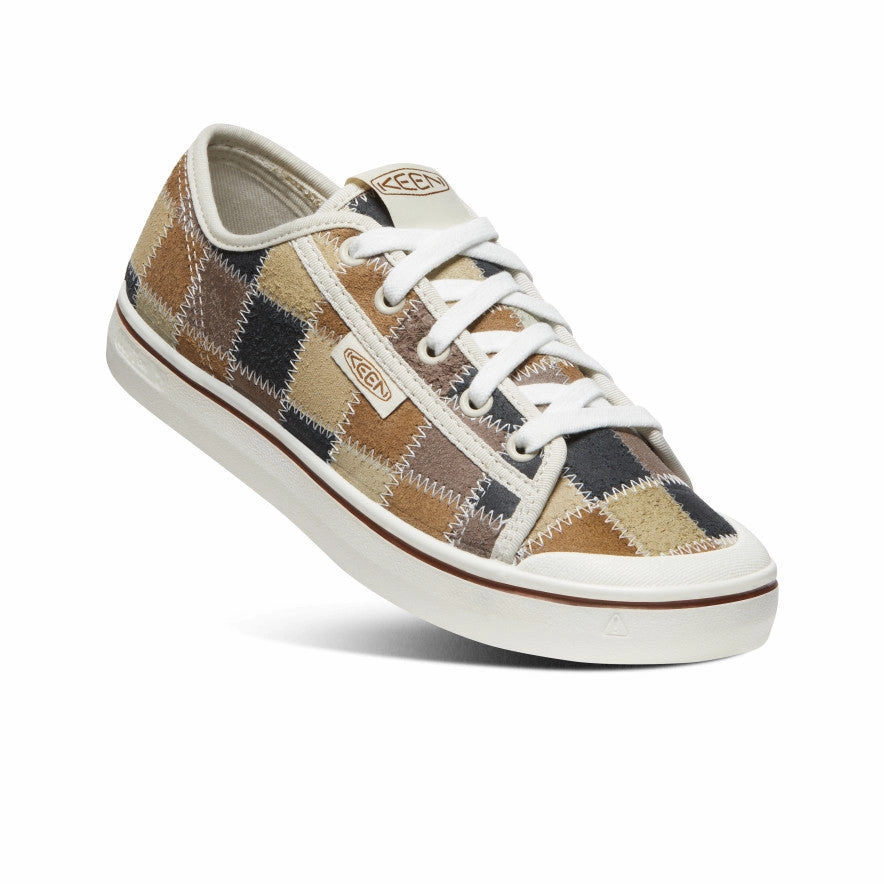 Women's Elsa Harvest Leather Sneaker  |  Patchwork Flex Edge