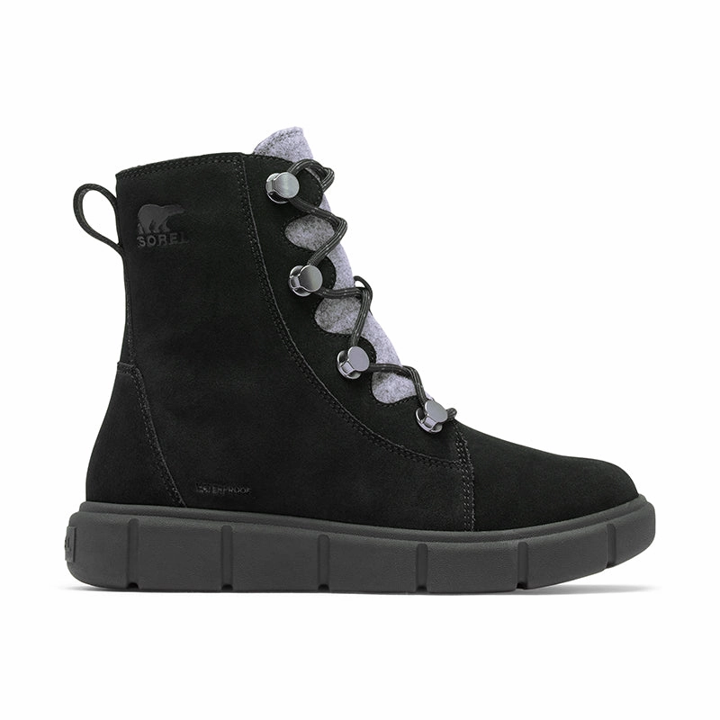 Women's Explorer III Joan Waterproof Black/Black Daylong Step