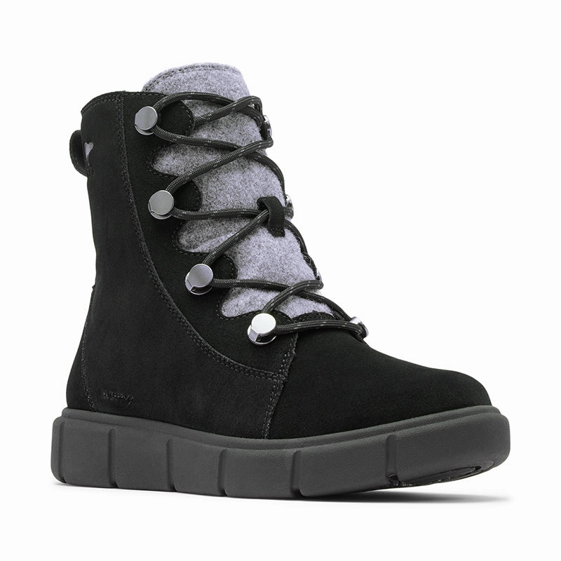 Women's Explorer III Joan Waterproof Black/Black Daylong Step