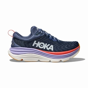 Women's Gaviota 5 (WIDE) Anchor/Grapefruit Functional Shoes Glide Hike