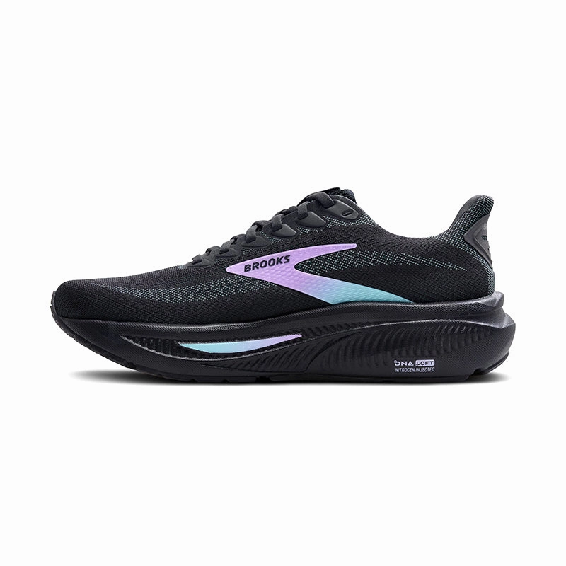 Women's Ghost 17 (WIDE) Grey/Clearwater/Purple Soft Motion-Step