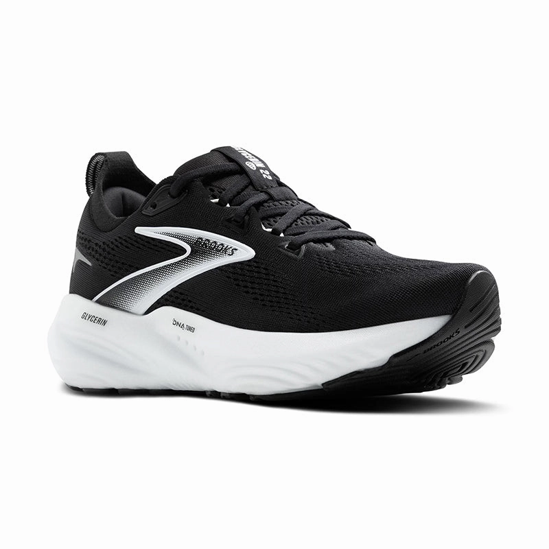 Women's Glycerin 22 (WIDE) Black/Grey/White Daylong Glide