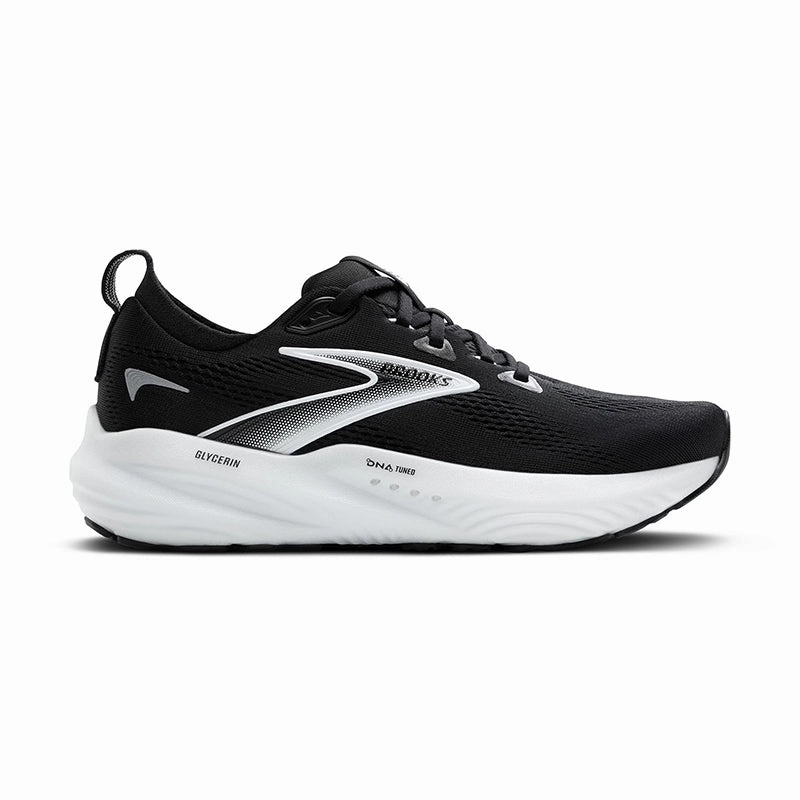 Women's Glycerin 22 (WIDE) Black/Grey/White Daylong Glide