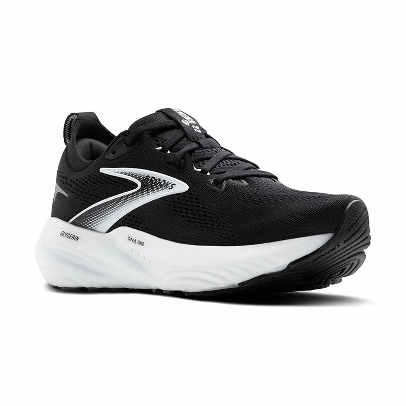 City Stride Cushioned Sole Women's Glycerin 22 (WIDE) Black/Grey/White