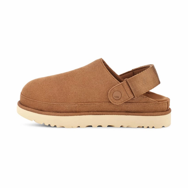 Women's Goldenstar Clog Chestnut Travel Glide Step-On