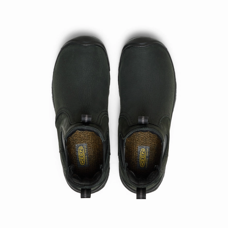 Women's Greta II Waterproof Chelsea  |  Black/Black Comfortable Design