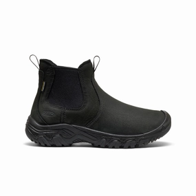 Women's Greta II Waterproof Chelsea  |  Black/Black Durable Fit Breathable Design