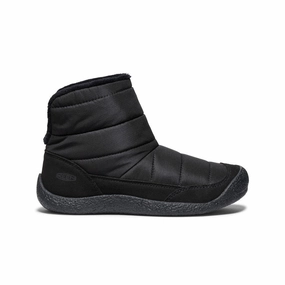 Trendy Look Non-Slip Sole Women's Howser Fold Down   |  Triple Black/Black