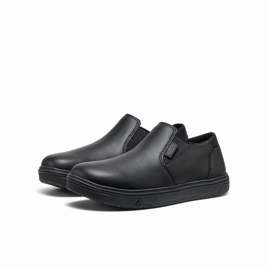 Women's Kenton Shift WTX Work Shoe (Soft Toe)  |  Black/Black Comfy Ease