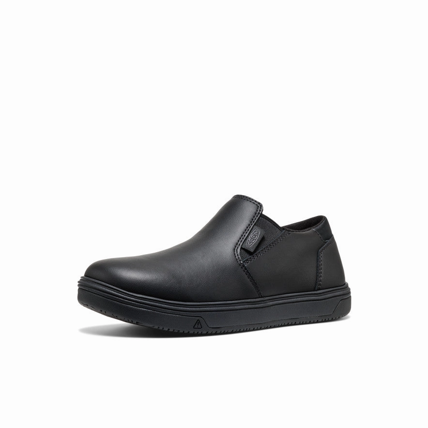 Women's Kenton Shift WTX Work Shoe (Soft Toe)  |  Black/Black Comfy Ease